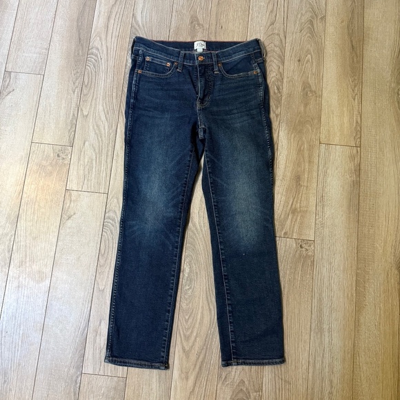 J Crew Vintage Straight Stretch Medium Wash jeans size 26 - Picture 2 of 6